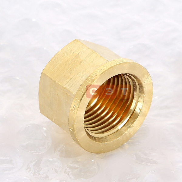 Заглушка бронзовая ВР  1/2" (Viega)
